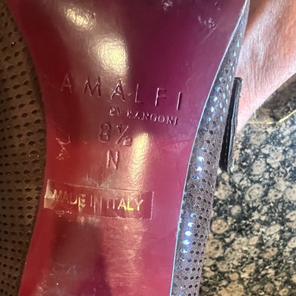 Amalfi by Rangoni ladies pumps brown. Made in Italy 8.5 Narrow. Very good cond - Picture 14 of 16